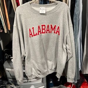 Alabama champion authentic athletic wear varsity sweatshirt